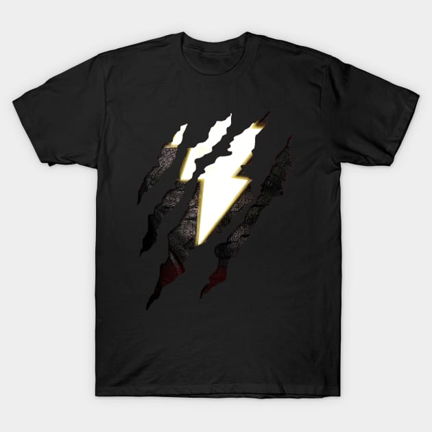 Claw series- Black Adam T-Shirt by ms.fits